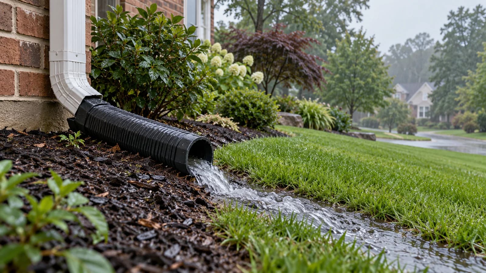 Downspout Drainage: Moving Roof Water Away from Your NJ Home - Sweet Home Construction