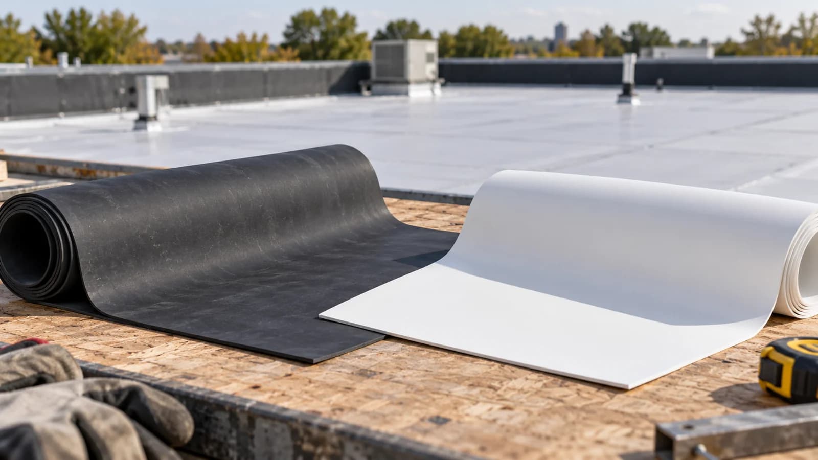 EPDM vs. TPO Flat Roofing: Questions to Ask Before Choosing - Sweet Home Construction
