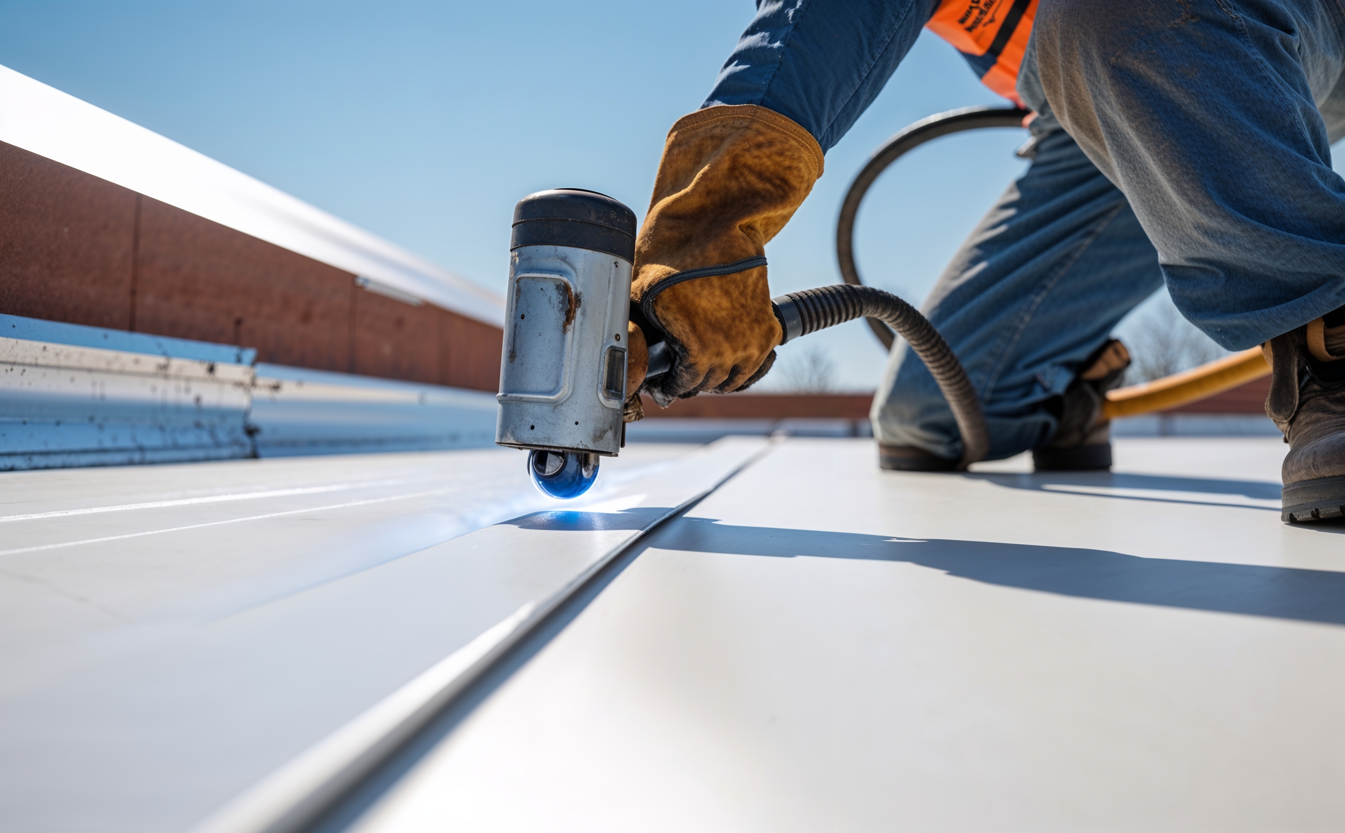 Flat Roofing — completed project in New Jersey