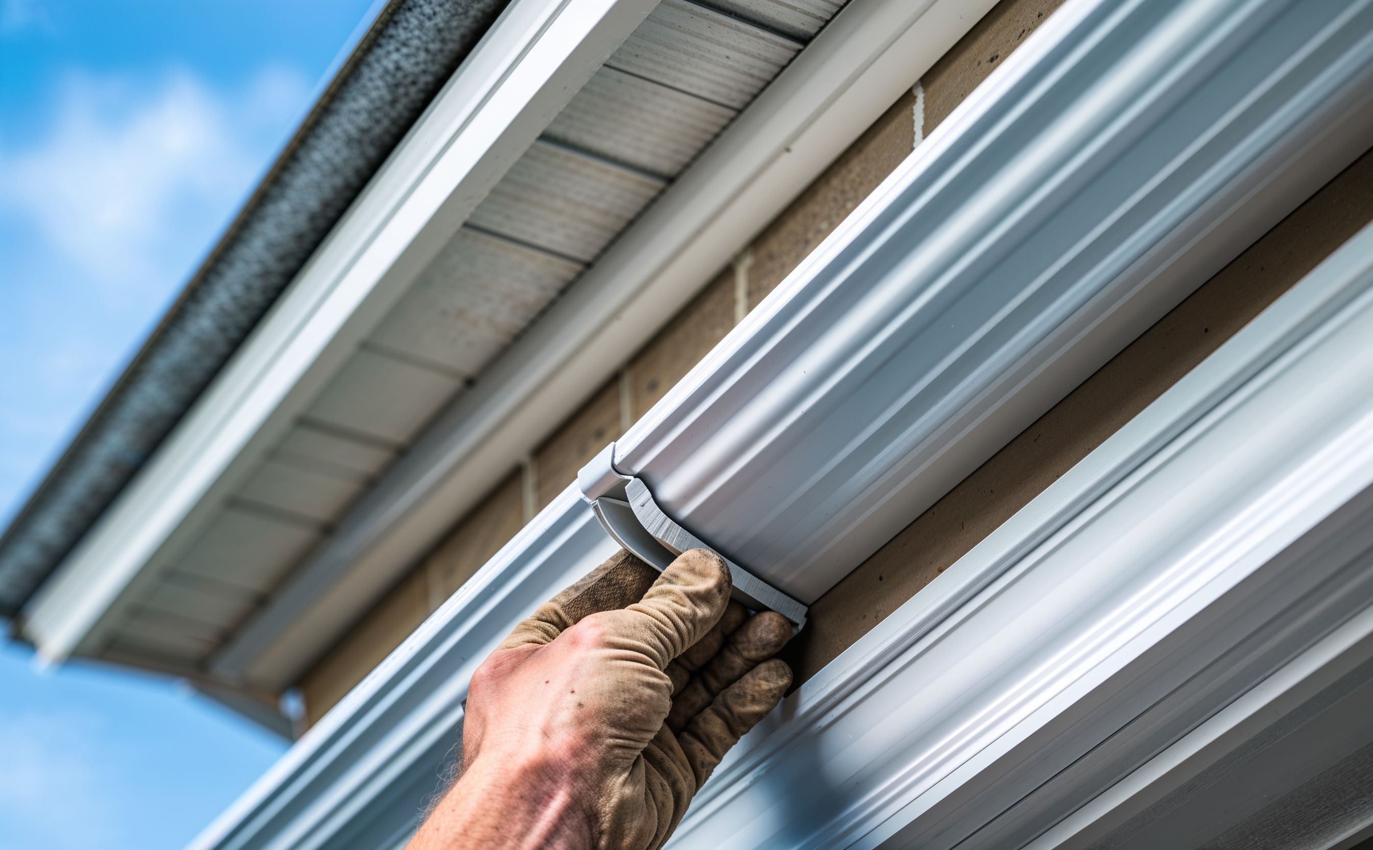 Gutters — completed project in New Jersey
